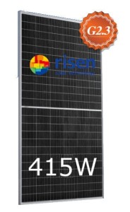Moduł 415W - RISEN ENERGY RSM 144-6-415M MONO Half Cut Srebrna Rama