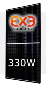 Moduł 330W - EXE Solar A-HCM330/120 5BB MONO FULL BLACK