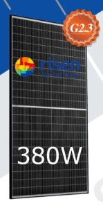 Moduł 380W - RISEN ENERGY RSM 132-6-380M MONO Half Cut Czarna Rama