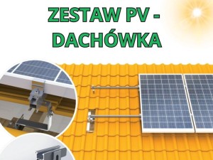 Zestaw fotowoltaiczny dachówka (od 2,46kW)